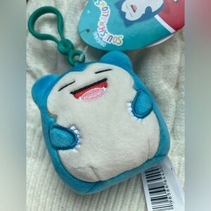 NWT squishymallow Pokémon character Plush Keychain